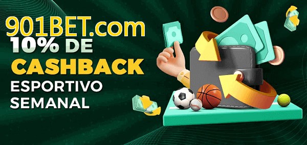 10% de bônus de cashback na 901BET.com